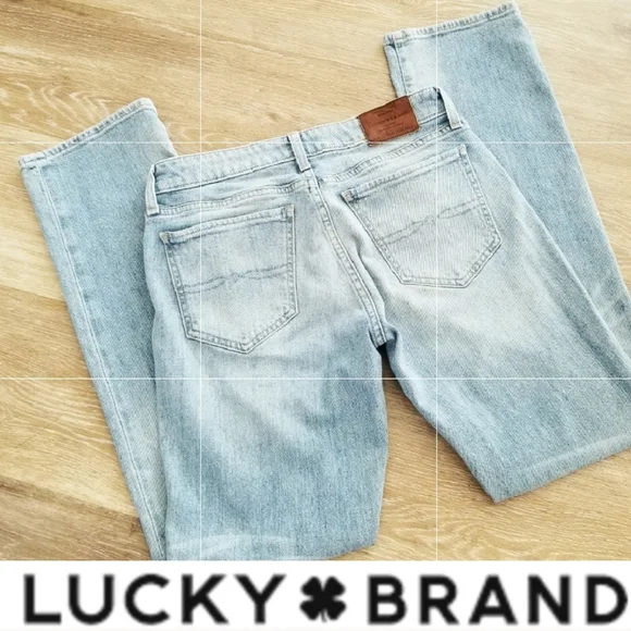Lucky Brand Women's Straight Leg Denim Jean's Zip-up Candiani Fabric Ankle sz 25 - Picture 2 of 16